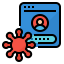 Virus icon 64x64