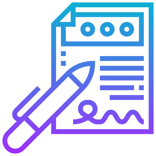 Contract icon