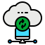 Cloud storage icon 64x64