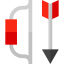 Bow and arrow icon 64x64