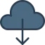 Cloud computing icon 64x64