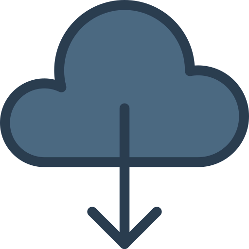 Cloud computing icon