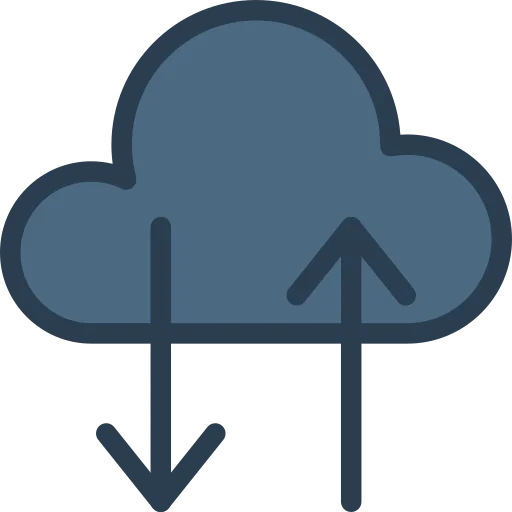 Cloud computing icon