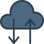 Cloud computing icon 64x64