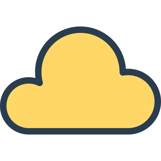 Cloud computing icon