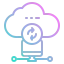 Cloud storage icon 64x64