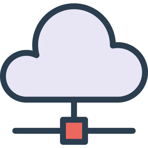 Cloud computing icon
