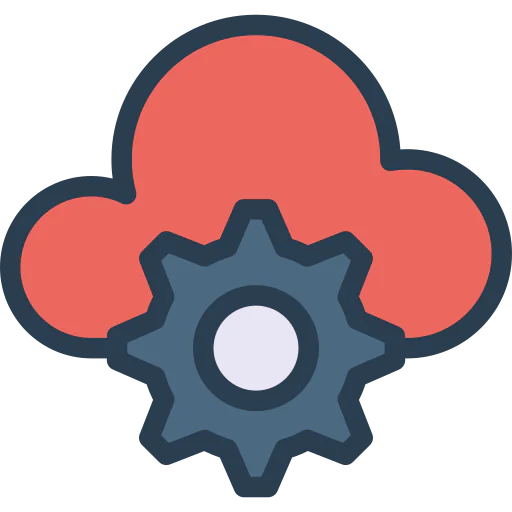 Cloud computing icon