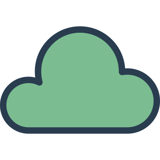 Cloud computing icon