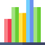 Bar graph icon 64x64