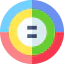 Pie chart icon 64x64