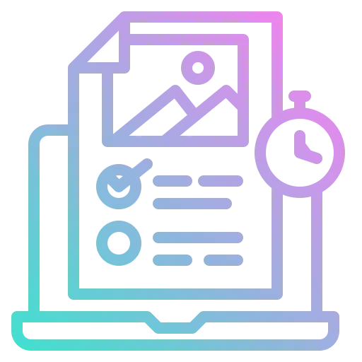 Online learning icon