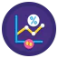 Floating interest rate іконка 64x64