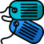 Dog tag icon 64x64