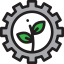 Renewable energy icon 64x64
