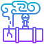 Gas pipe icon 64x64