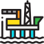 Oil platform icon 64x64