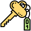 Hotel key icon 64x64