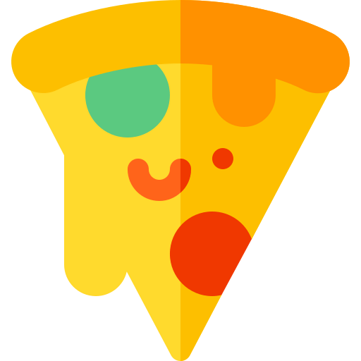Pizza slice icon