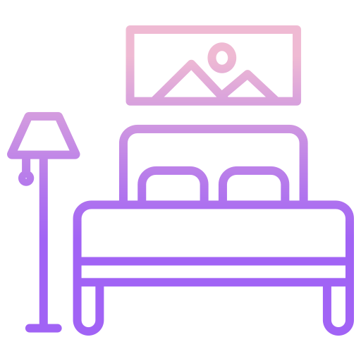 Double bed icon