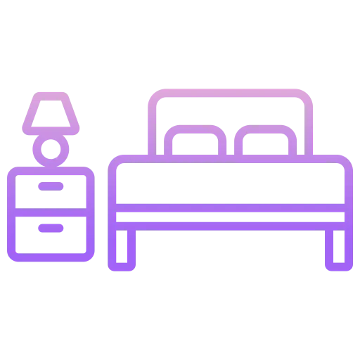 Double bed icon