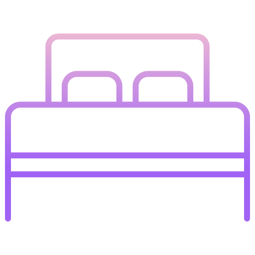 Double bed icon