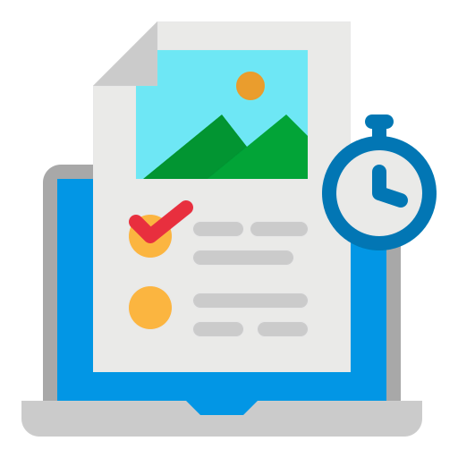 Online learning icon