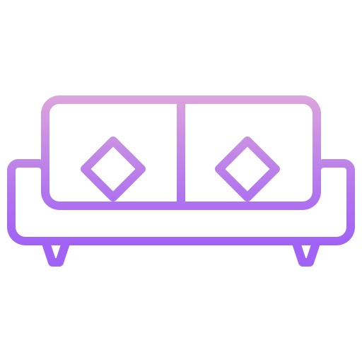 Sofa bed icon