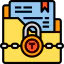 Confidential folder icon 64x64
