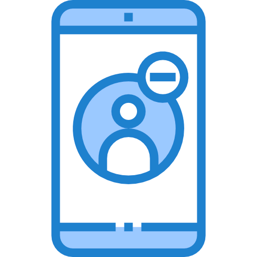 Delete user icon