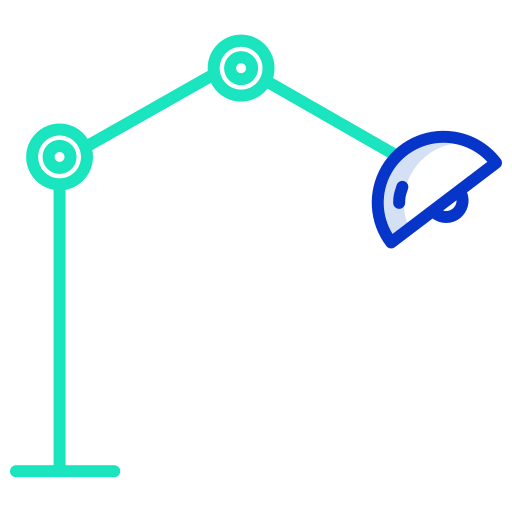 Table lamp icon