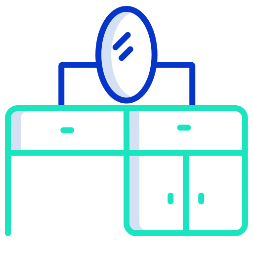 Dressing table icon