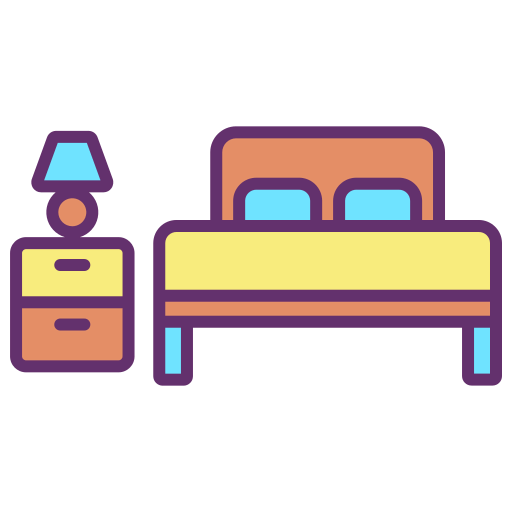 Double bed icon