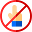 Dont touch Symbol 64x64
