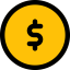 Dollar icon 64x64