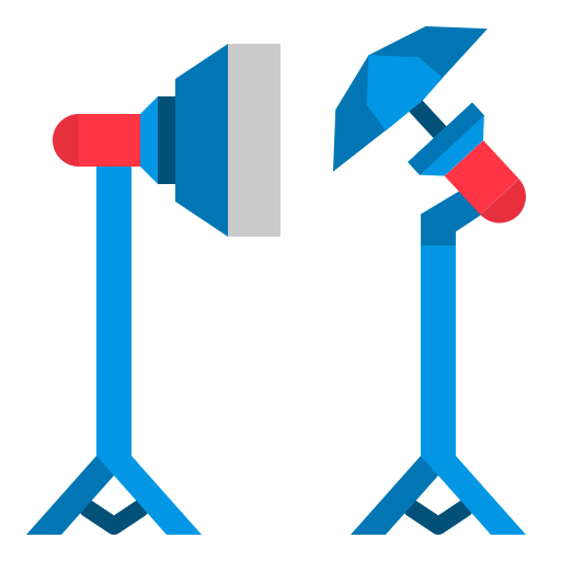 Studio lighting icon