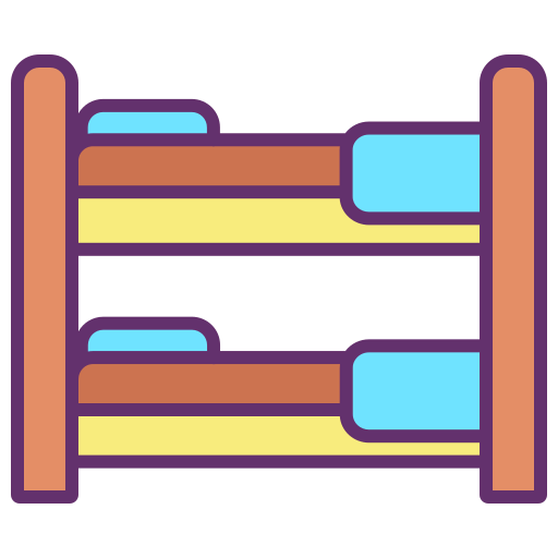 Bunk bed icon