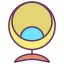 Modern chair Symbol 64x64