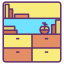 Bookshelf Ikona 64x64