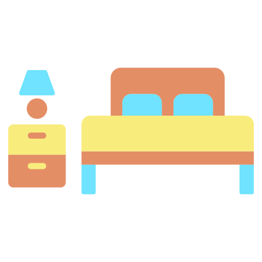 Double bed icon
