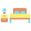 Double bed biểu tượng 64x64