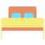 Double bed biểu tượng 64x64