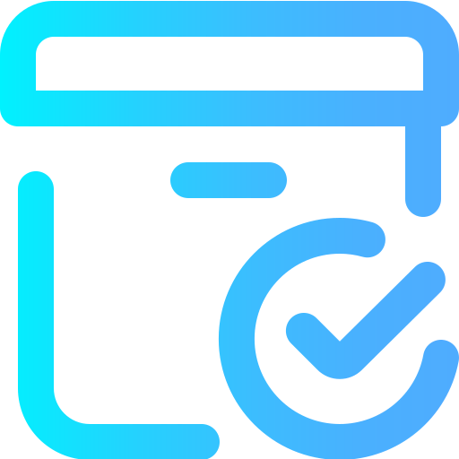 Checked box icon