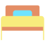 Single bed アイコン 64x64