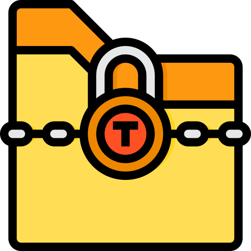 Confidential folder icon
