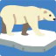 Polar bear icon 64x64