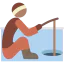 Ice fishing Symbol 64x64