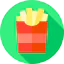 French fries icon 64x64