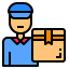 Delivery man icon 64x64