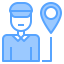 Delivery man icon 64x64
